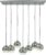 Hanglamp Bubble Shaded – met 7 smoke-glas bollen