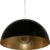 Hanglamp Gala Zwart/Goud – Ø50cm – E27 – IP20 – Dimbaar > lampen hang zwart goud | hanglamp zwart goud | hanglamp eetkamer zwart goud | hanglamp keuken zwart goud | led lamp…