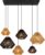 Hanglamp Globo Houdini – 6lichts – natuurlijk materiaal touw – 100cm