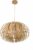 Hanglamp Hout Rond Houtkleur 53 cm – Madera Sabina