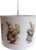 Hanglamp konijnen – lampen – Spring collectie – babykamer – kinderkamer – excl. lichtbron – met pendel – 30×24 cm