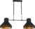 Hanglamp Mexlite Evy – Zwart