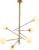 Hanglamp Nepal White Gold 6-Licht