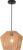 Hanglamp Sela 158×33 cm zwart en beige E27