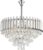 Hanglamp – Stijlvol – Klassiek & Modern – Zilver – 60 CM