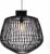 Hanglamp Tanaga Rattan Zwart 50cm