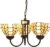 Hanglamp Tiffany ø 39*125 cm E14/max 3*40W Multi |