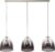 Hanglamp Twilight 3 lampen Ø33 cm – Rook glas | Meubelplaats