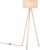 Home Sweet Home – Moderne vloerlamp staande lamp met lampenkap – Wit – 76/76/148cm – geschikt voor E27 LED lichtbron – geschikt voor woonkamer, slaapkamer, thuiskantoor – met…