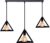 Homestyle Pro Mk018-B IndustriËLe Pyramide Hanglampen Zwart/Metaal