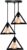 Homestyle Pro Mk022-B IndustriËLe Pyramide Hanglampen Zwart/Metaal