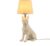 Hype it zittende Boston Terriër lamp – 48 cm – Lamp dier taffellamp woonkamer – Tafellamp Slaapkamer – Dieren lamp Tafellampen – E27 – Tafellamp Wit