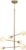 It’s about RoMi Carrara Hanglamp – Ø99cm – 6-lichts G9 – Goud