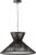 J-Line hanglamp Lagen – hout – zwart – small