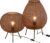 J-Line tafellamp Oosters – metaal – bruin – large