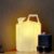 Jerrycan lamp – Porselein – Industriële tafellamp – 17x9x28 cm