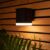 Kandi Solar wandlamp buiten, 50 lumen, IP44 Waterbestendig, 3000K warm wit licht, Solar tuinverlichting, Tuinverlichting op zonneenergie, Solar buitenlamp, Brendz