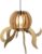 Kartonnen Octo lamp – Hanglamp van karton – E27 fitting – 60x60x49 cm – Lampenkap – KarTent