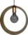 Kiana Hanglamp – ø30×10 cm – Rond – Goud Metaal, hanglampen eetkamer, hanglampen, hanglamp zwart, hanglampen woonkamer, hanglamp slaapkamer, hanglamp kinderkamer, hanglamp…