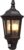 Konstsmide Firenze – Wandlamp flush 49.5cm – 230V – E27 bwm- matzwart