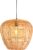 Latvia Hanglamp 1-lichts 38x35cm rotan naturel – Landelijk – Light & Living