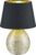 LED Tafellamp – Tafelverlichting – Torna Lunola – E27 Fitting – Rond – Mat Goud – Keramiek