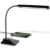 LifeGoods Bureaulamp – Verstelbaar – LED – Dimbare klemlamp – USB Oplader – Wit en Warm Licht – Zwart