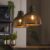 LifestyleFurn Hanglamp Rubio – 2-lamps – Brons Antiek