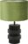 Light and Living tafellamp – groen – hout – SS102124