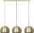 Light & Living Hanglamp Jaicey – Goud – 120x33x25cm – 3L – Modern – Hanglampen Eetkamer, Slaapkamer, Woonkamer