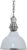 Light Living Industriële Hanglamp Clinton Ø35 cm Wit