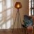 Light & Living Vloerlamp Mayson – Bruin