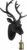 Light & Living Wandlamp Deer – Mat Zwart