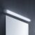 Lindby – Wandlamp – 1licht – aluminium, kunststof – H: 7 cm – wit, chroom – Inclusief lichtbron