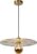 Lucide OLENNA – Hanglamp – Ø 40 cm – 1xE27 – Mat Goud / Messing