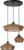 Lucide YUNKAI – Hanglamp – Ø 60 cm – 3xE27 – Naturel