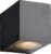 Lucide ZORA-LED – Wandspot / Wandlamp Binnen/Buiten – LED Dimb. – GU10 – 1x5W 3000K – IP44 – Zwart