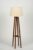 Lumidora Vloerlamp 30428 – LILLE – E27 – Beige – Hout – ⌀ 45 cm