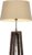 Lumidora Vloerlamp 31340 – LILLE – E27 – Bruin – Beige – Hout – ⌀ 45 cm