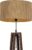 Lumidora Vloerlamp 31378 – LILLE – E27 – Bruin – Naturel – Hout – ⌀ 45 cm