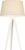 Lumidora Vloerlamp 31391 – ANTIQUA – E27 – Wit – Beige – Zand – Metaal – ⌀ 51 cm