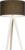 Lumidora Vloerlamp 31400 – ANTIQUA – E27 – Bruin – Beige – Zand – Metaal – ⌀ 51 cm