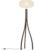 Lumidora Vloerlamp 31407 – ORLANDO – E27 – Bruin – Beige – Hout – ⌀ 50 cm