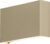 Lumidora Wandlamp 74842 – Voor binnen – DANE – 2 Lichts – G9 – Beige – Zand – Metaal