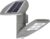 LUTEC Zeta – Solar Wandlamp met Sensor – LED – Grijs