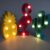 Mini Ananas LED lampje – 6.5 x 2.5 x 12 cm – Geel