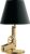 MIRO Gun Lamp 9MM Beretta – Pistoollamp – Geweerlamp – Tafellamp – Woonkamer – Slaapkamer – Kantoor – Decoratief – 43 x 24 x 43cm – Goud