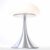 Moderne tafellamp Ancilla | 1 lichts | wit / staal | glas / metaal | 39 cm | modern design