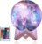 MyLedRoom – Galaxy Lamp / Maan Lamp – Tafellamp – 16 Kleuren – 9 dimstanden – Nachtlamp – 3D geprint – Tafellamp – Nachtlamp – Led kleuren met afstandsbediening