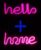 Neon Lamp – Hello Roze + Home Roze – Incl. 6 Batterijen – Neon Verlichting – Neon Led Lamp – Neon Wandlamp